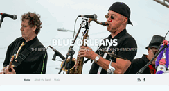 Desktop Screenshot of blueorleansband.com